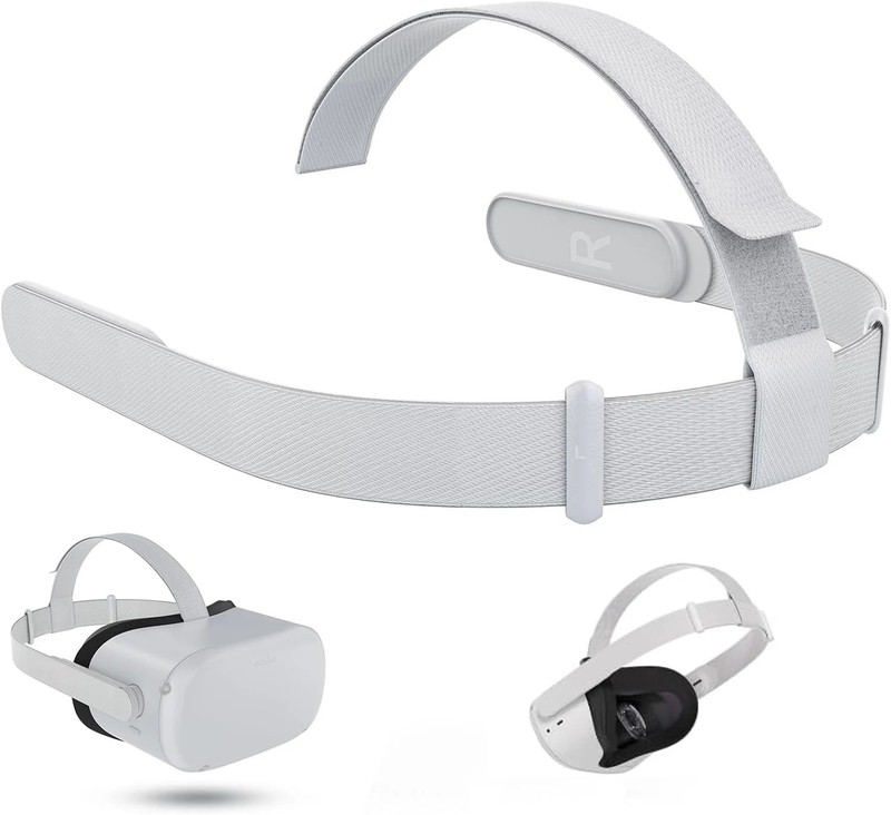 Head Strap for Meta Quest 2 Headset, Replacement Head Strap for Oculus Quest 2 V