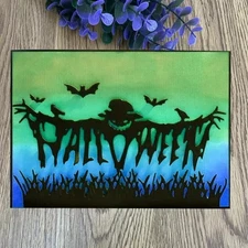 Halloween evil scarecrow metal cutting dies cut cutter die