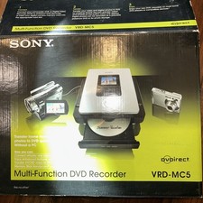 Sony DVDirect VRD-MC5 Multi-Function DVD Recorder for Camcorder/VCR w/ Box