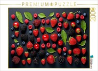 Calvendo Puzzle BeerenfrüChte SchöN Angeordnet | 2000 Teile Lege-GrößE 90 × 67 C