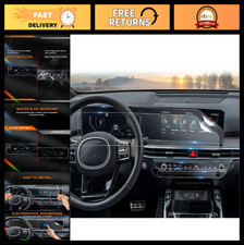 4Pcs 12.3" Touchscreen Screen Protectors for 2024-2026 Kia Sorento, Nano Film, A