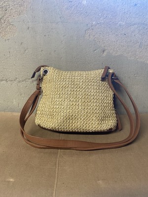 Unbranded Boho Shoulder Bag Knitted Bag Adjustable Strap 29 -54  Spots Pictured