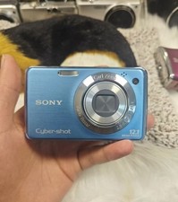 SONY Cyber-Shot DSC-W220 Digital Camera 12.1 MP 4x Zoom English Tested W/Charger