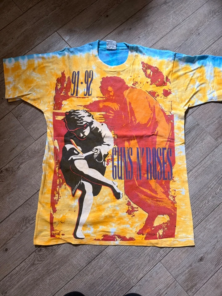 tee shirt guns n's roses 91-92 - Photo 1/3