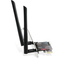 WiFi6E Card Intel AX210 Desktop PCIe WiFi Card 5400M Tri-Band BT5.3 WiFi Adapter