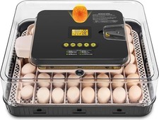 56/70 Eggs Digital Incubator Automatic Egg Turning Humidity Chicken Duck Quail