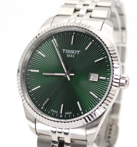 Tissot Ballade 40mm Green Dial Steel Watch T156.410.11.091.00