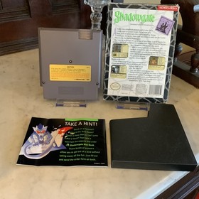 SHADOWGATE  (Nintendo NES) GAME Complete Box + Manual 
