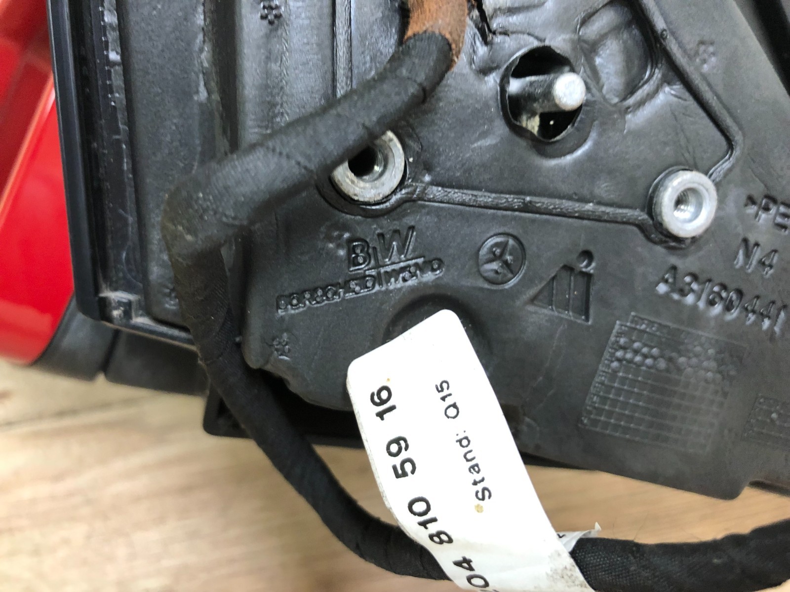 MERCEDES BENZ OEM W204 C300 C350 FRONT DRIVER SIDE EXTERIOR DOOR MIRROR 12-14