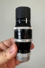 Kern YVAR 75mm f2.8 AR C Mount Cine Lens For Bolex H16 16mm Camera