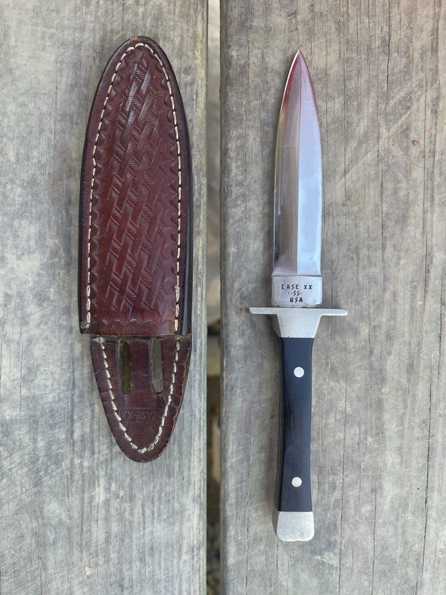 CASE XX (1) USA BOOT HUNTER 1880'S STYLE FIXED BLADE KNIFE W