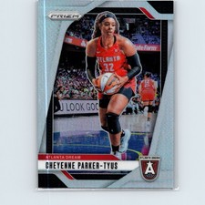 2024 Panini Prizm WNBA Cheyenne Parker-Tyus #114 Silver Prizm Atlanta Dream