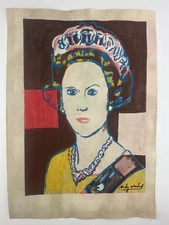 Andy Warhol COA Art Painting Original Drawing Vintage Paper Signed