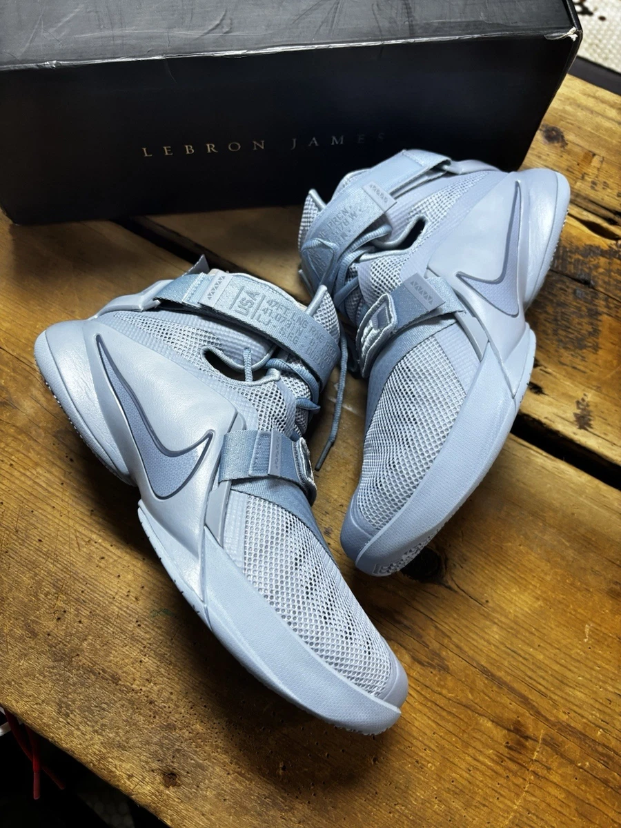 Nike LeBron Soldier 9 PRM Blue Grey for Sale | Authenticity