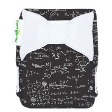 2 x BumGenius Albert Einstein Organic Elemental Diapers X Small All in One New