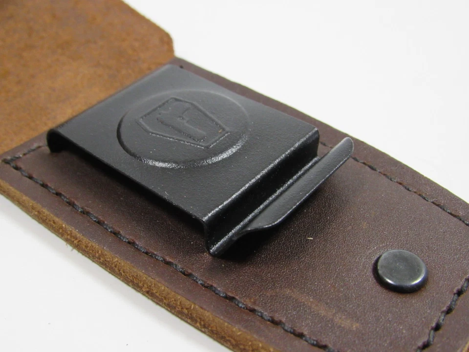 Brown Leather Conceal Carry Holster Belt Easy Pull #P25 - Image 3 of 4