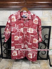 Reyn Spooner USC Trojans Hawaiian Shirt Size XXL NCAA College Aloha Button Up