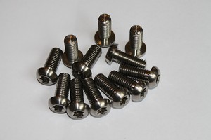 Ducati 748 916 998 749 999 Black 100/% Titanium torx brake disc bolts x 12