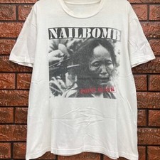 Nailbomb band WHITE T-shirt short sleeve All sizes S to 45Xl