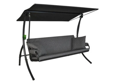 ANGERER FREIZEITMÖBEL Hollywoodschaukel Elegance Joy granit