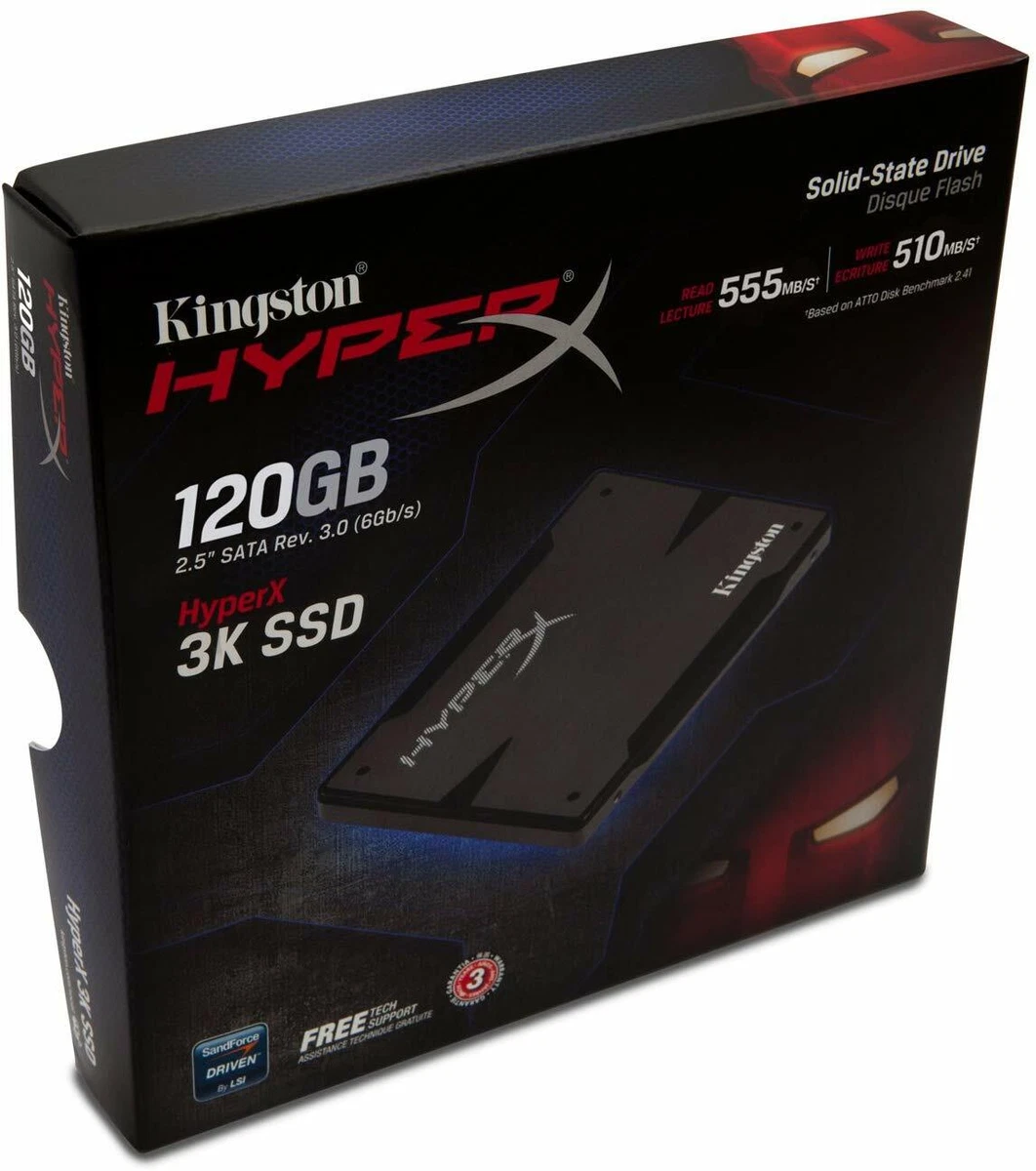 Kingston - Hyper X 3K SSD 240Gb Hard Drive