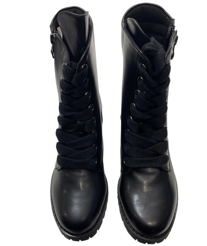 CAPEZIO 610W Flat Combat Boot Women's Size 6M Black Lace Up Zipper Dance Sneaker - Picture 5 of 11