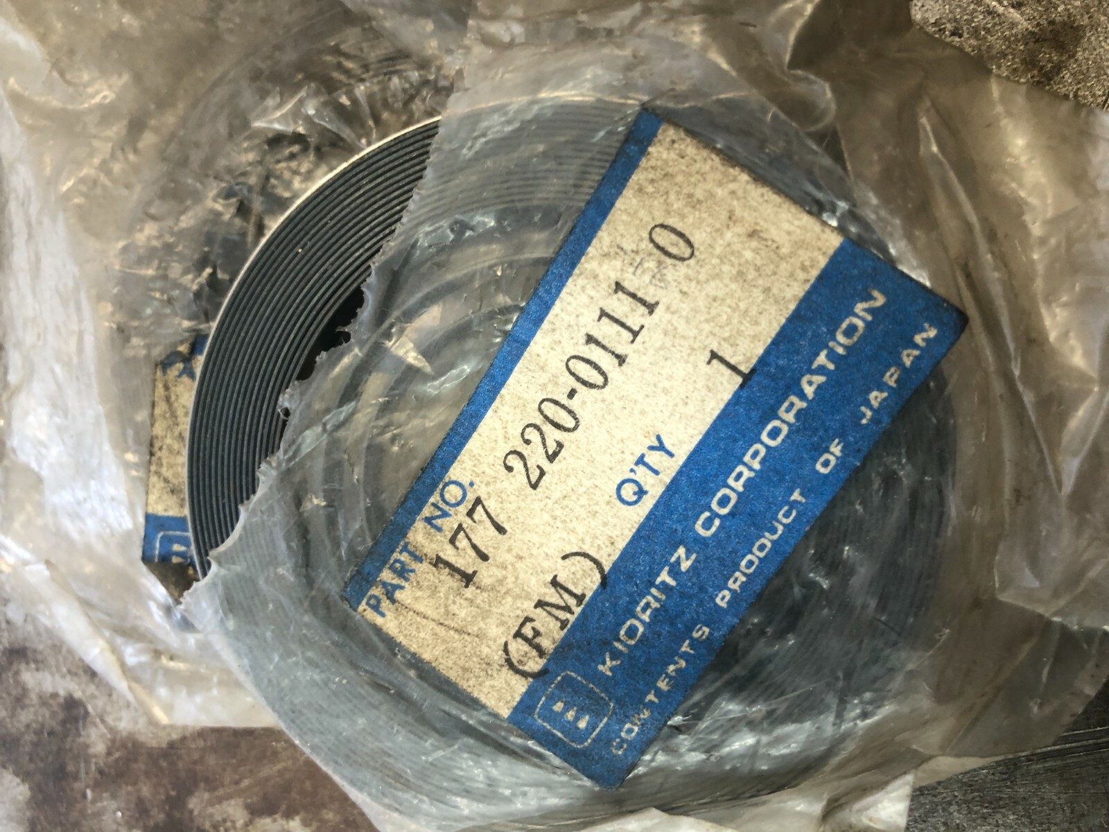 17722001110 SPRING, TENSION Recoil Starter Echo eBay