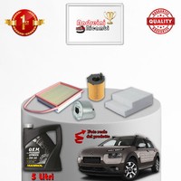 Wartungsset Filter Und ÖL Citroen C4 Cactus 1.6 E-Hdi 68KW 92PS 2016