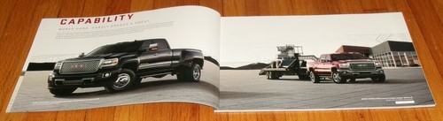 Original 2016 GMC Sierra HD Deluxe Sales Brochure Catalog 2500 3500 - Picture 2 of 2