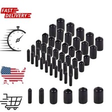 Rubber End Caps 60pcs Flexible Screw Thread Protector Caps Bolt Covers Rubber US