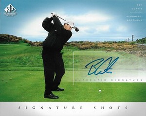 Ben Curtis Signed 8x10 2004 SP Combined Shipping