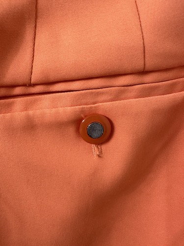 Coral Bay Golf High Waist Pleated Front Pocket Shorts 6 Polyester Spandex Preppy - Picture 3 of 11
