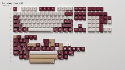 Infinikey PBT Port Keycaps for Mechanical Keyboards - Base Infinikey PBT Port Keycaps for Mechanical Keyboards - Base