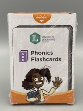 Lincoln Learning ABC Phonics Flashcards SEALED
