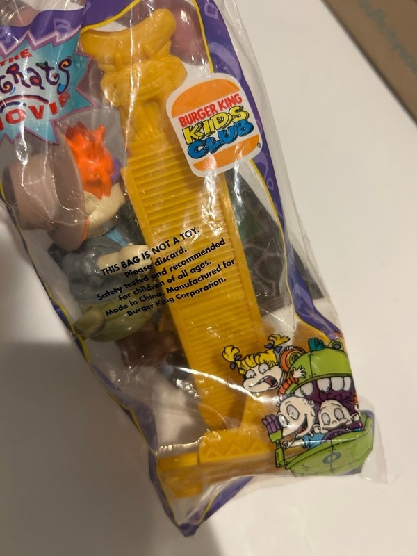 Rare Vintage Burger King kids meal Rugrats Mommy figure 1998