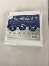 King Size SureGuard Box Spring Encasement Pack - 100% Waterproof, Bed Bug Pro...