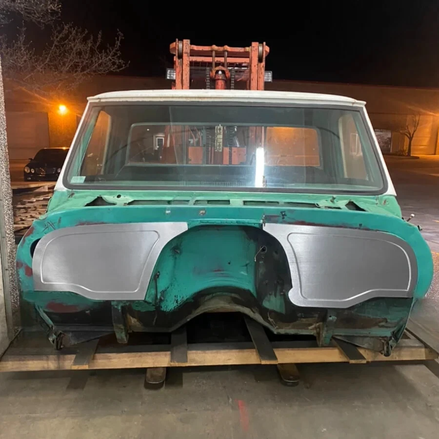 1967-72 Chevrolet C10 Truck / Blazer - Firewall Panel - Perimeter Bead Roll Set - Image 2 of 4