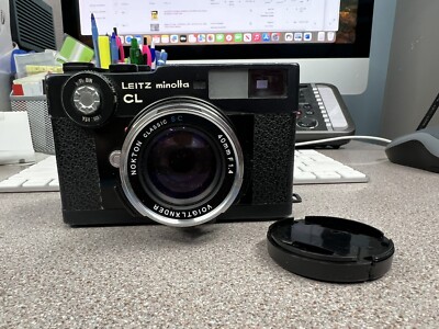 Leitz Leica Minolta CL w/ Voigtlander Nokton 40mm f/1.4 Lens | eBay