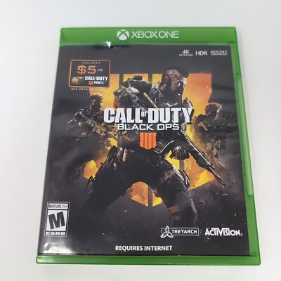Call of Duty: Black Ops 4 (Microsoft Xbox One, 2018)