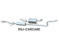 Klarius PG929G+PG930E Auspuff Mitte SchalldäMpfer & Heck Dose Peugeot 208 1.2