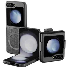 Samsung Galaxy Z Flip5 Rome Tech Belt Clip Holster Phone Case, Cover w/Magsafe