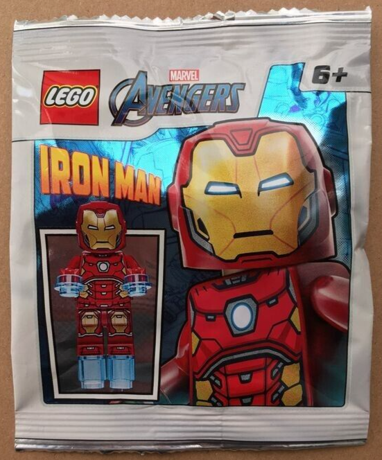 LEGO IRONMAN FOILBAG 242002 MARVEL AVENGERS RARE EXCLUSIVE