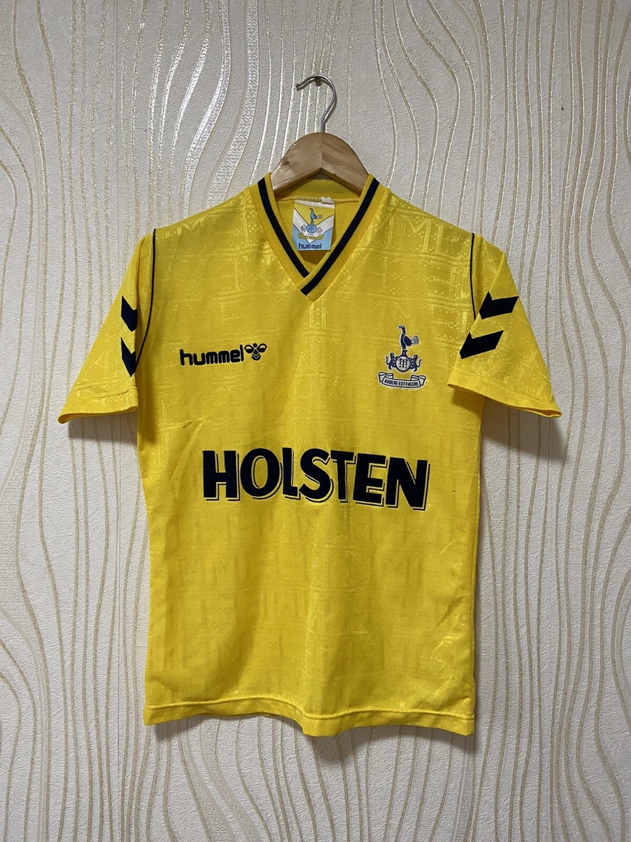 celle kran spansk TOTTENHAM HOTSPUR 1988 1990 AWAY FOOTBALL SHIRT SOCCER JERSEY HUMMEL sz  YOUTH | eBay