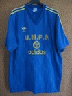 Maillot FC Sochaux UNFP vintage shirt trikot Ventex Adidas Bleu - XL
