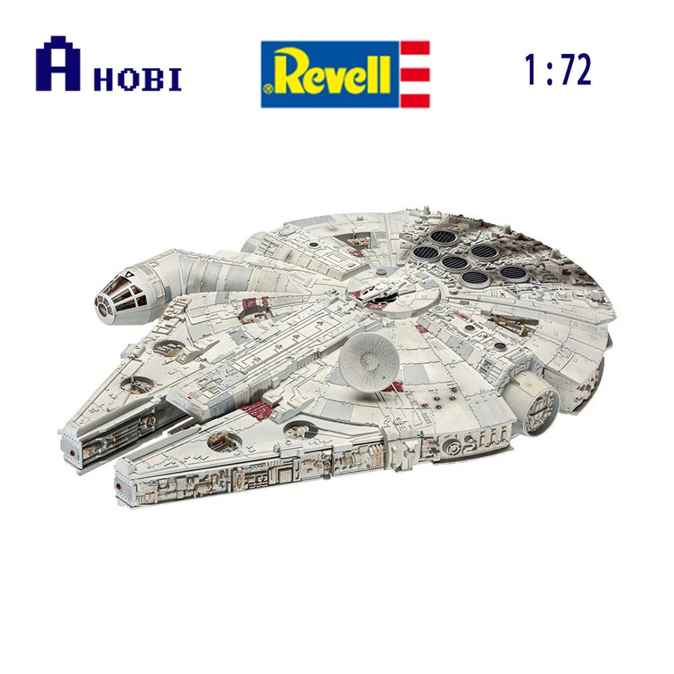 Revell 1:72 Scale Star Wars Classic Millennium Falcon Model Toy Set