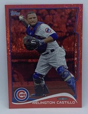 2014 Topps Series 2 Wellington Castillo Cubs #561 Red Hot Foil