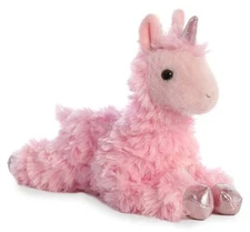 Aurora Mini Flopsie Llama & Unicorn Pink Llamacorn 8 in  NWT 31758 