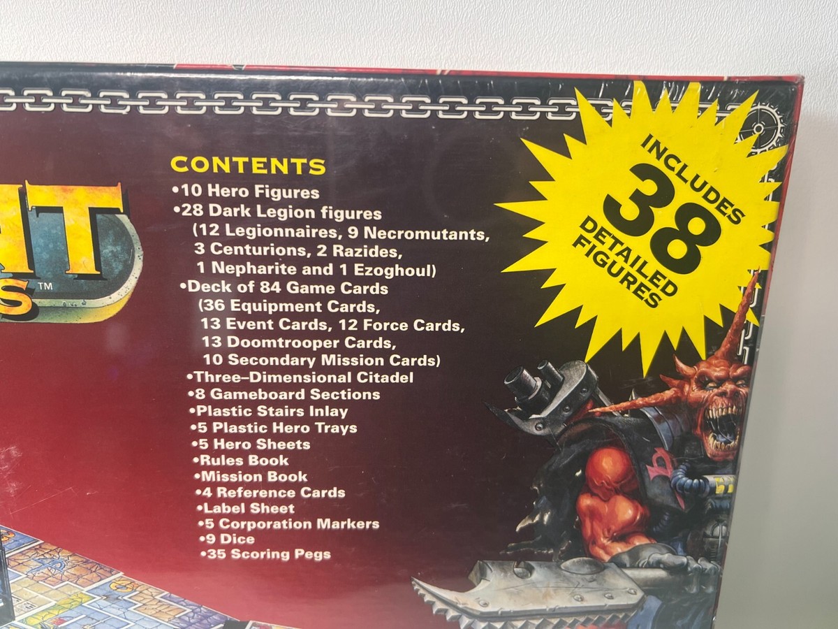 1993 Mutant Chronicles Siege of The Citadel Board Game Pressman