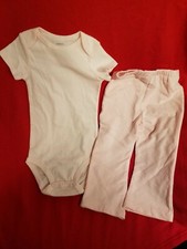 CARTERS 24 MOS BODYSUIT AND LONG PANTS SET