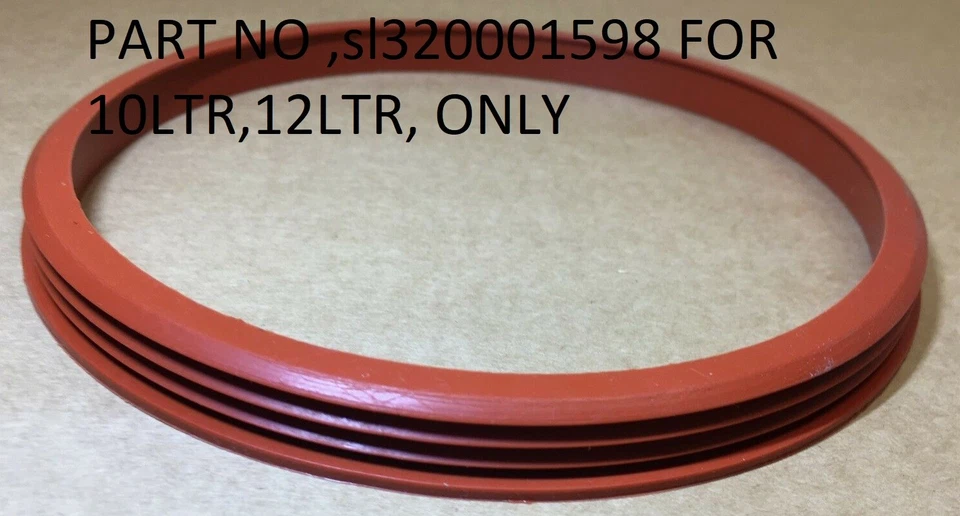 GBG Sencotel Slush Machine Bowl rear Red Gasket Seal SL320001598